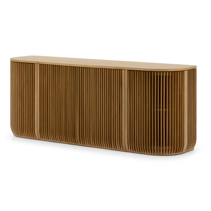 Modern Slatted Sideboard