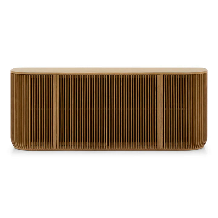 Modern Slatted Sideboard