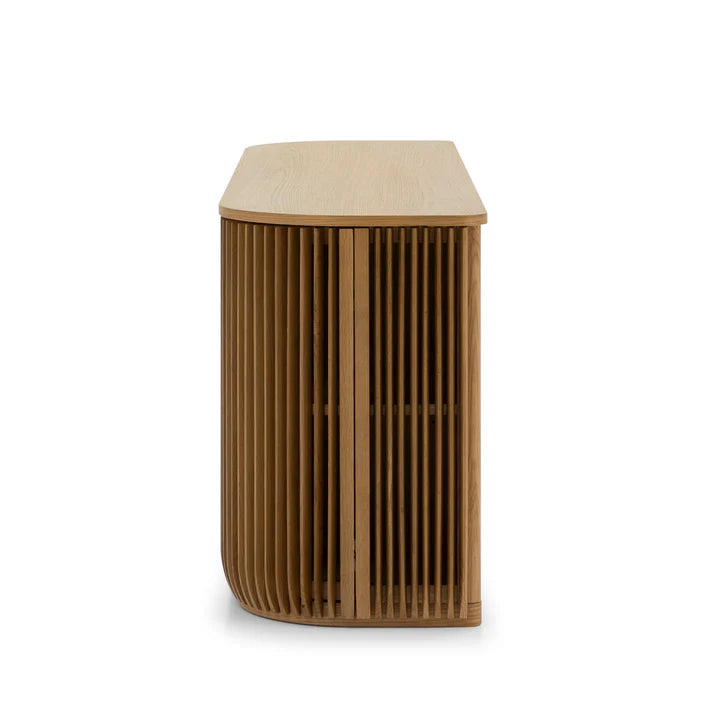 Modern Slatted Sideboard