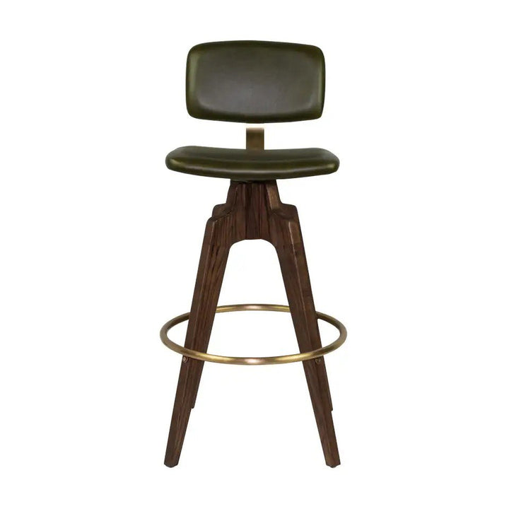 Mid-Century Modern Swivel Bar Stool