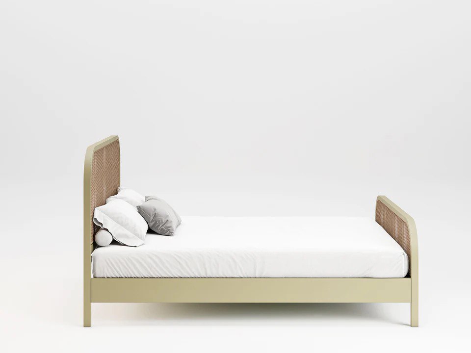 Modern Rattan Bed