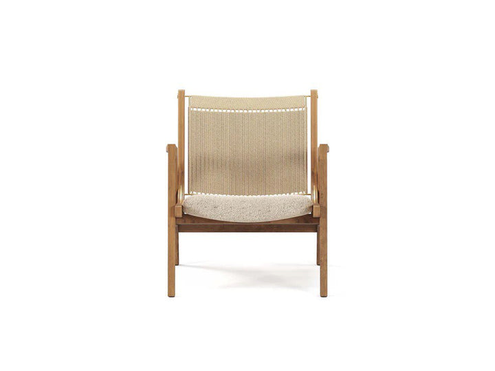 Natural Wooden Lounge Chair