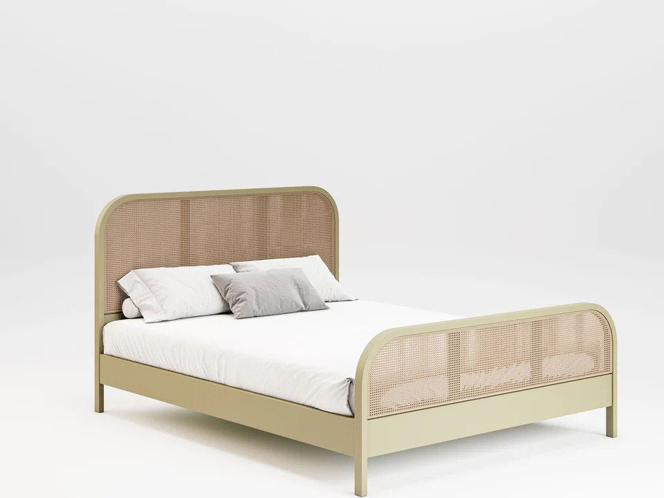 Modern Rattan Bed
